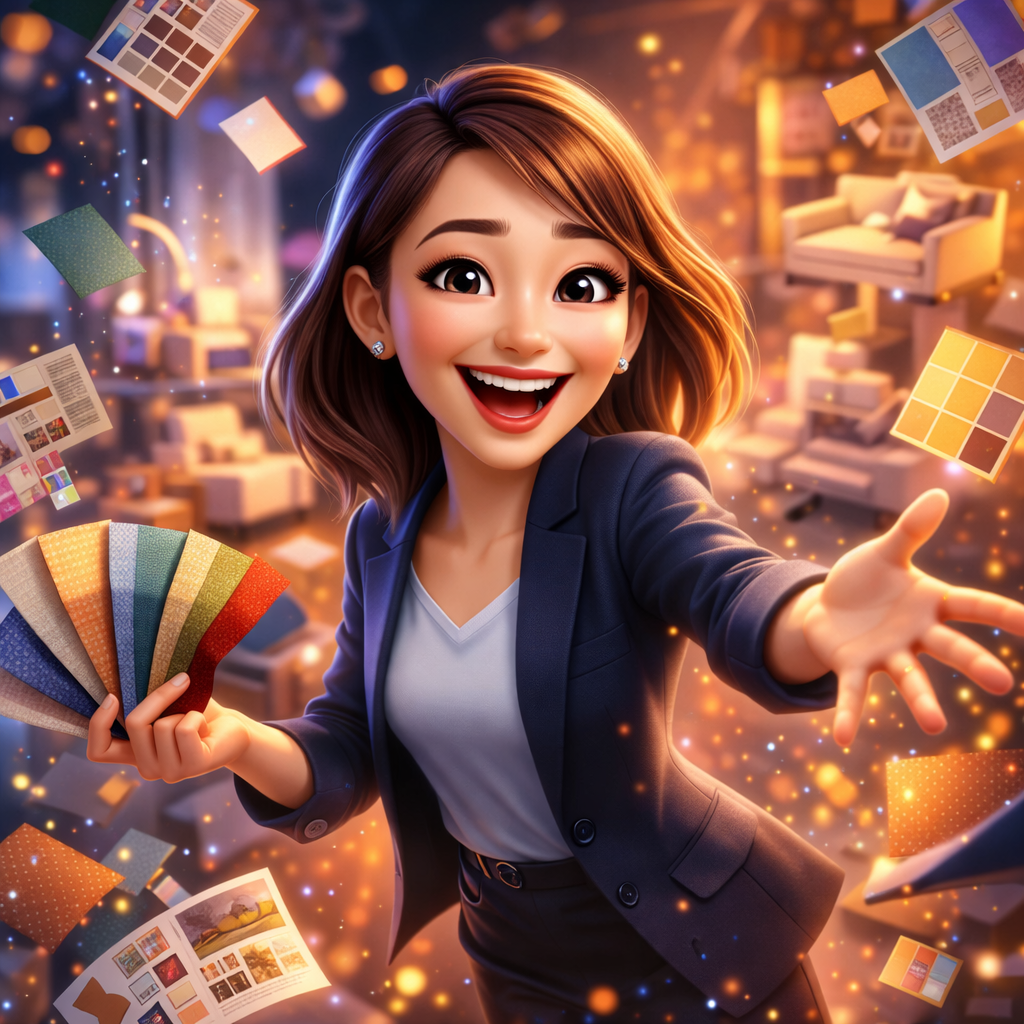 AI Image Generator - gpt-image 1.5: 3D cartoon character portrait, Pixar Disney Illumination animation style, highly detai...