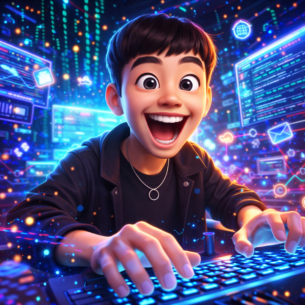 AI Image Generator - gpt-image 1.5: 3D cartoon character portrait, Pixar Disney Illumination animation style, highly detai...